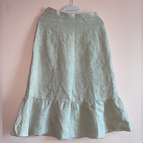 Wilfred Chariot Linen Skirt - Picture 2 of 7